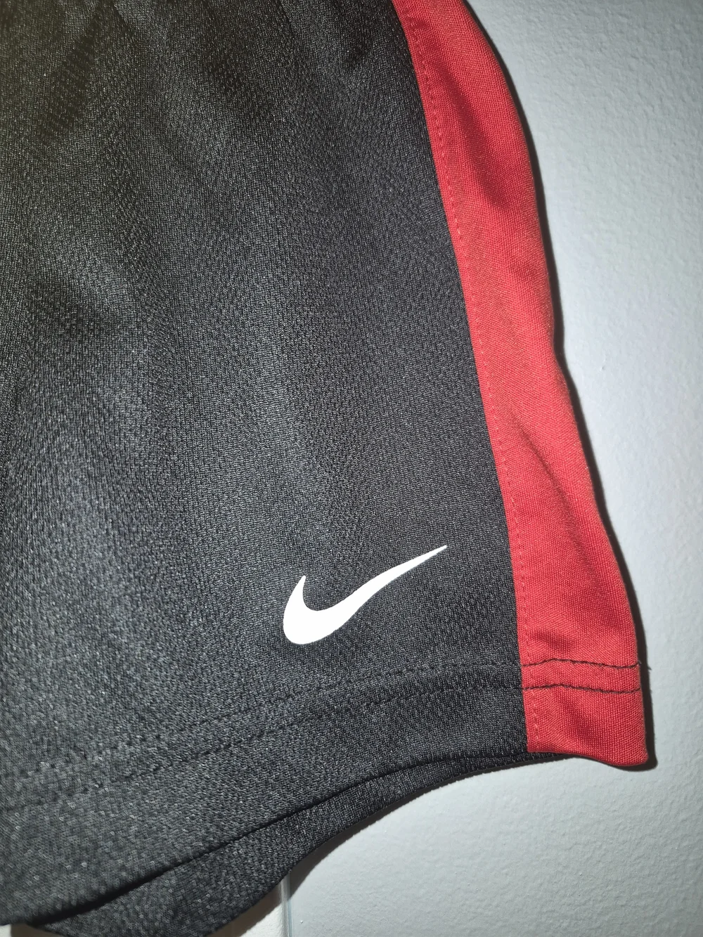 Nike Kids Black & Red Athletic Shorts Size 2T